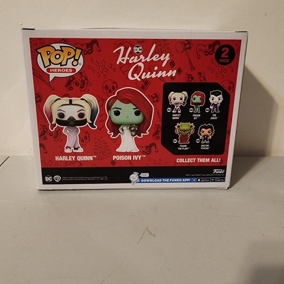 Harley Quinn And Poison Ivy Wedding Funko 2 pack Special Edition - Picture 5 of 6